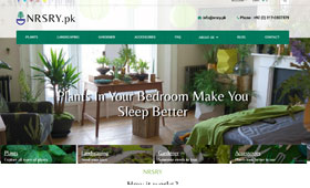 nrsry.pk eCommerce website by Zero 360
